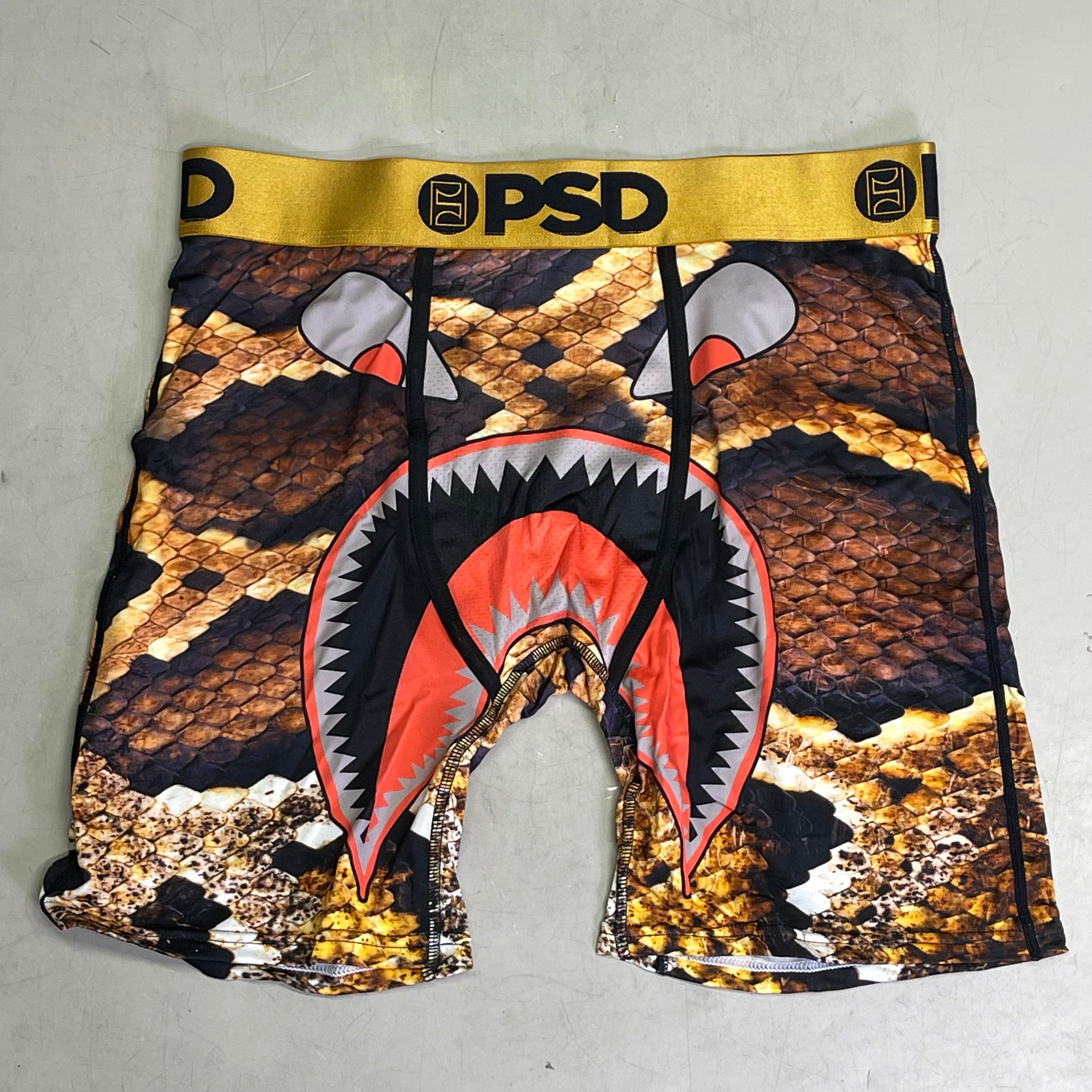 PSD (3 PACK) Warface Men's Boxer Briefs Large WF CASH RICH