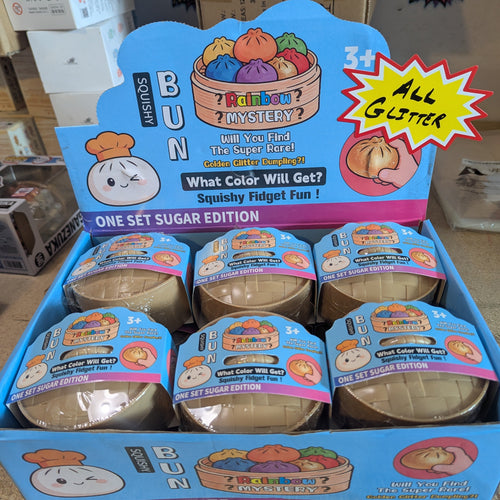 (All Glitter) Squishy Bun Mystery Dumplings
