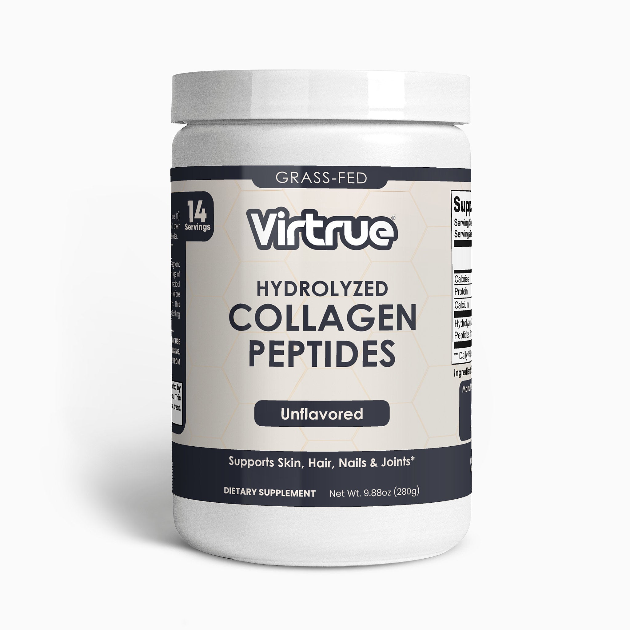 Grass-Fed Hydrolyzed Collagen Peptides | Unflavored
