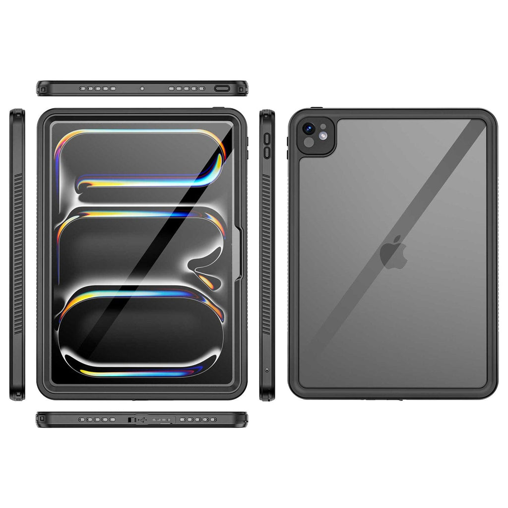 iPad Pro 11-inch (M4 2024 / M5 2025) Case - Waterproof with Screen Protector | Oasis Series