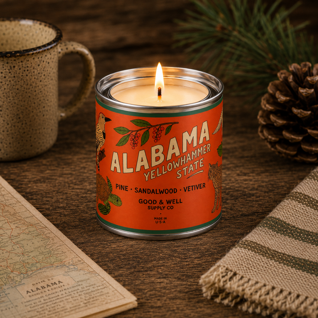 Alabama State Candle