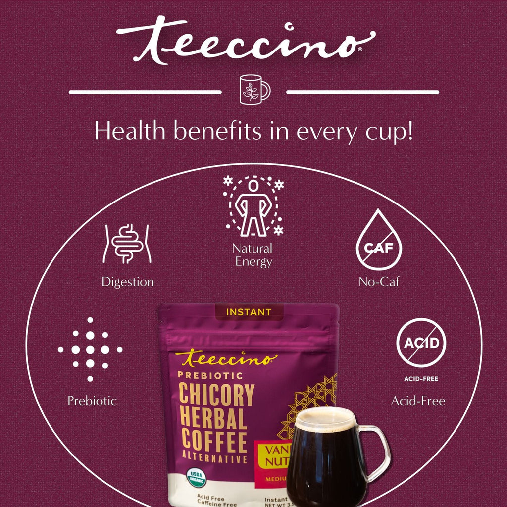 Instant Vanilla Nut Herbal Coffee