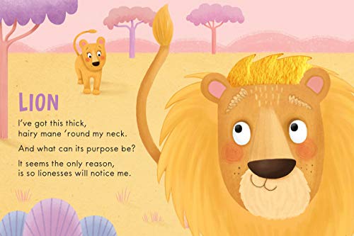 Wild Animals: A Touch and Feel Book - Children's Board Book
