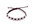 Our Lady of Medjugorje Rosary Bracelet - Dark Cord