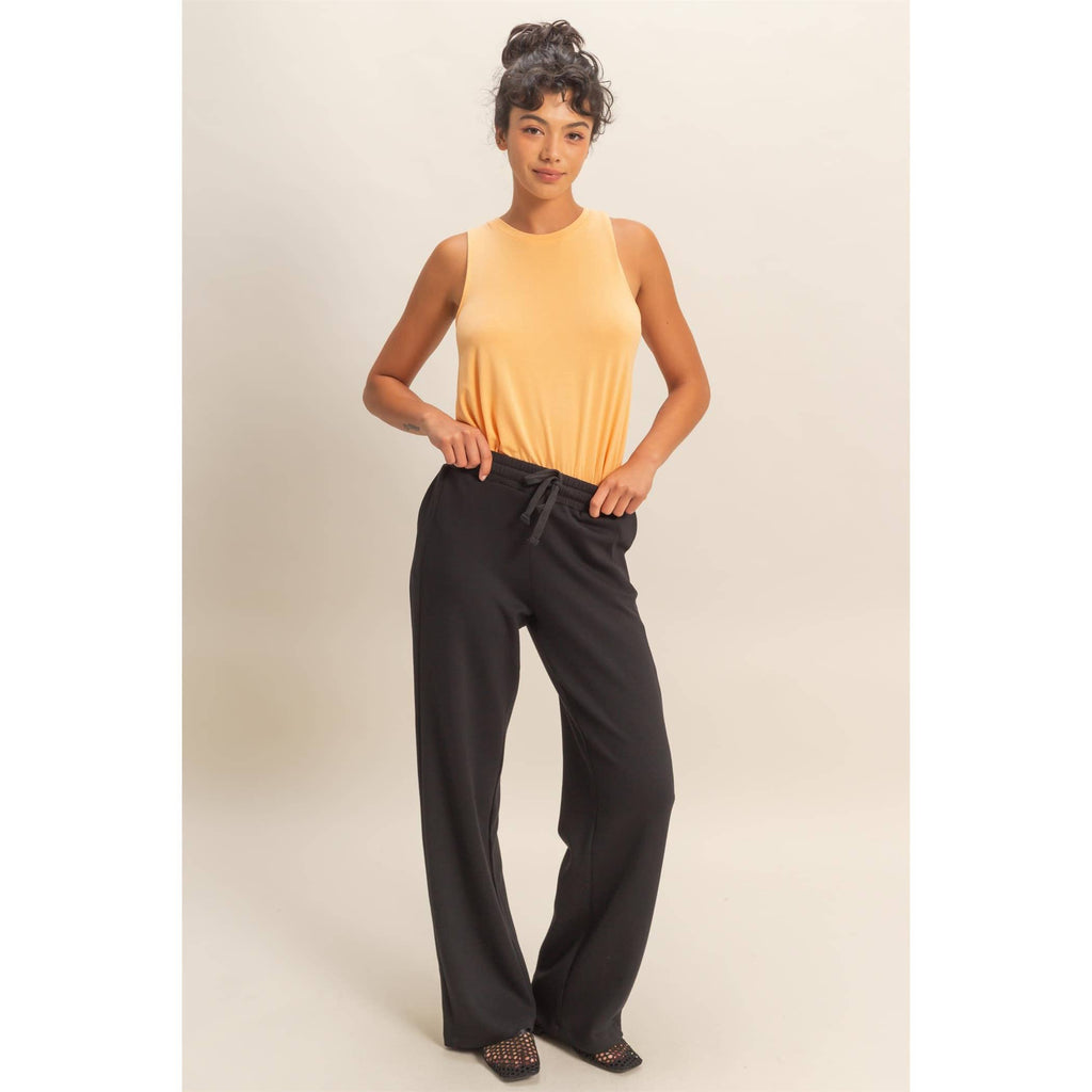 Azure Wide-Leg Pants