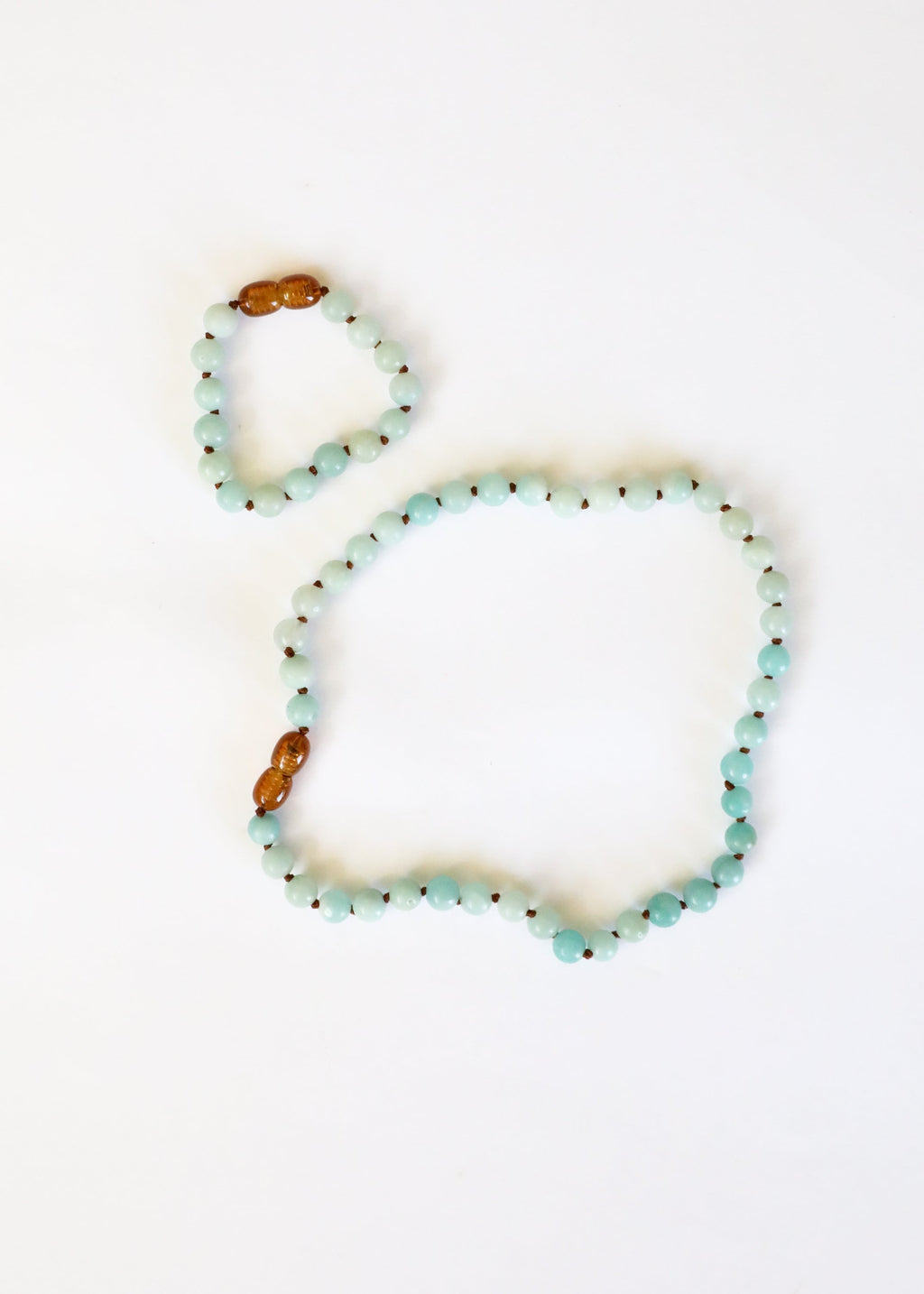 Pure Gemstone + Amazonite || Necklace