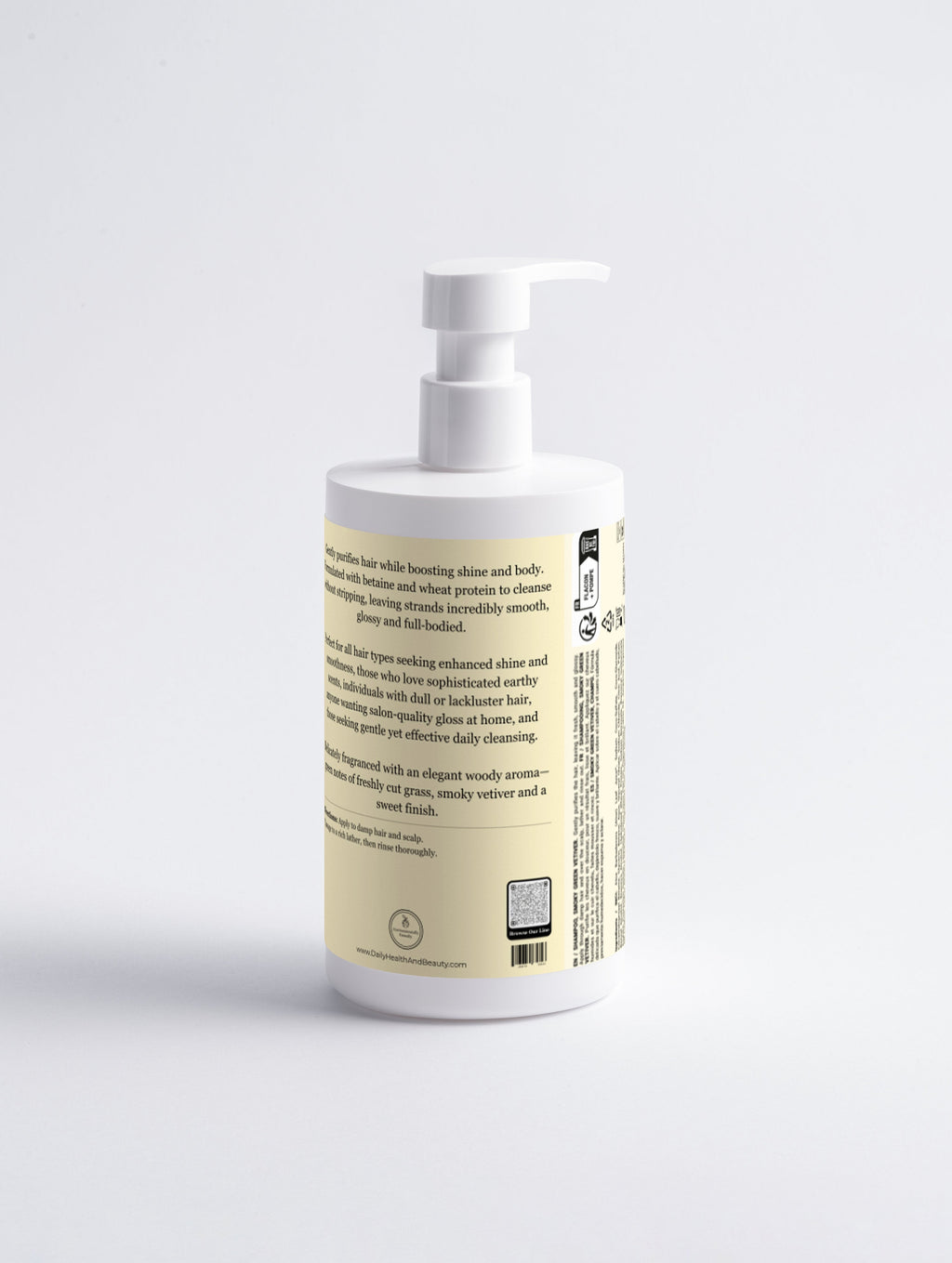 Gloss Shampoo, Smoky Green Vetiver