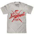 Leinenkugel's Fishing Camp Beer Logo T-Shirt - Ash Gray