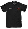 Toyota Racing Development TRD Front and Back Print T-Shirt - Black