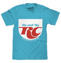 RC Cola Me and My RC Royal Crown Soda T-Shirt - Aqua Blue