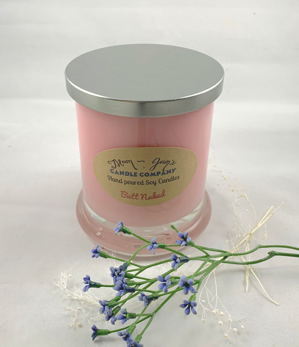 Butt Naked Soy Candle – Tropical & Fruity Scent | Mam Jam’s