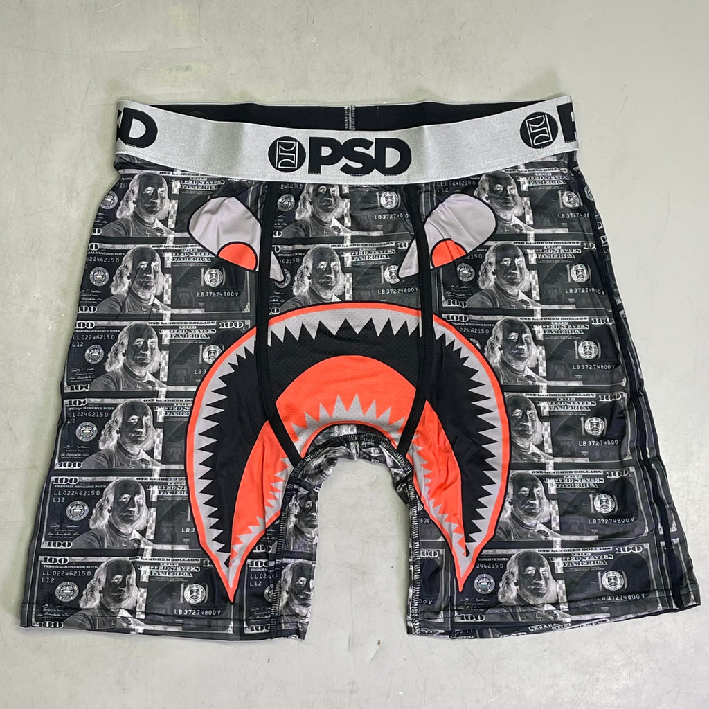PSD (3 PACK) Warface Men's Boxer Briefs Large WF CASH RICH