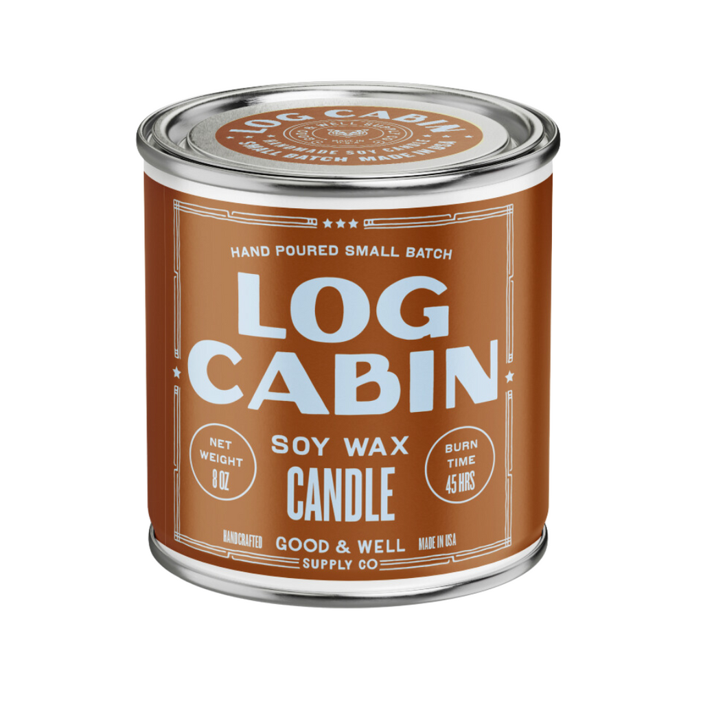 Log Cabin Soy Candle