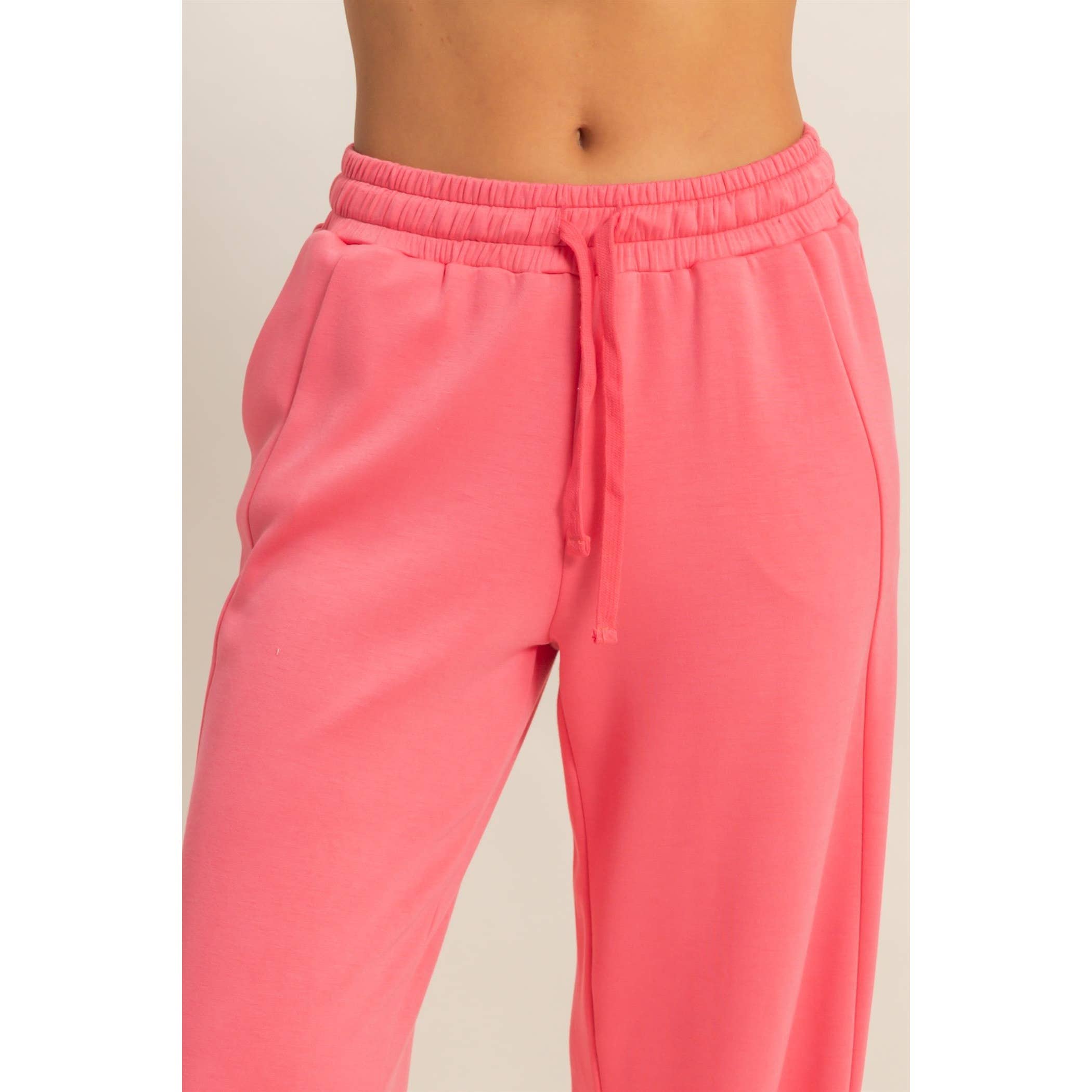 Azure Wide-Leg Pants