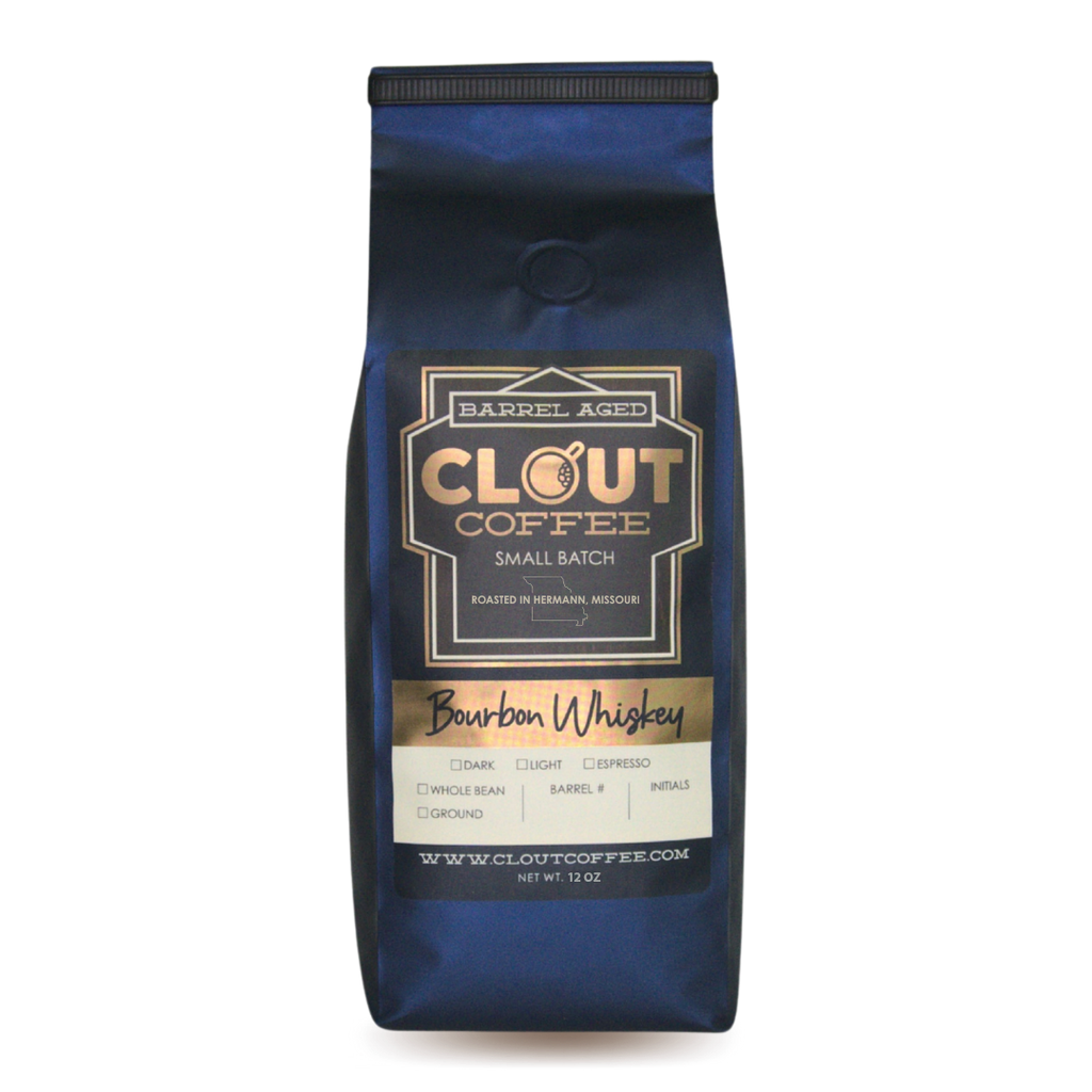 Bourbon Barrel Aged Colombian Coffee, 16oz