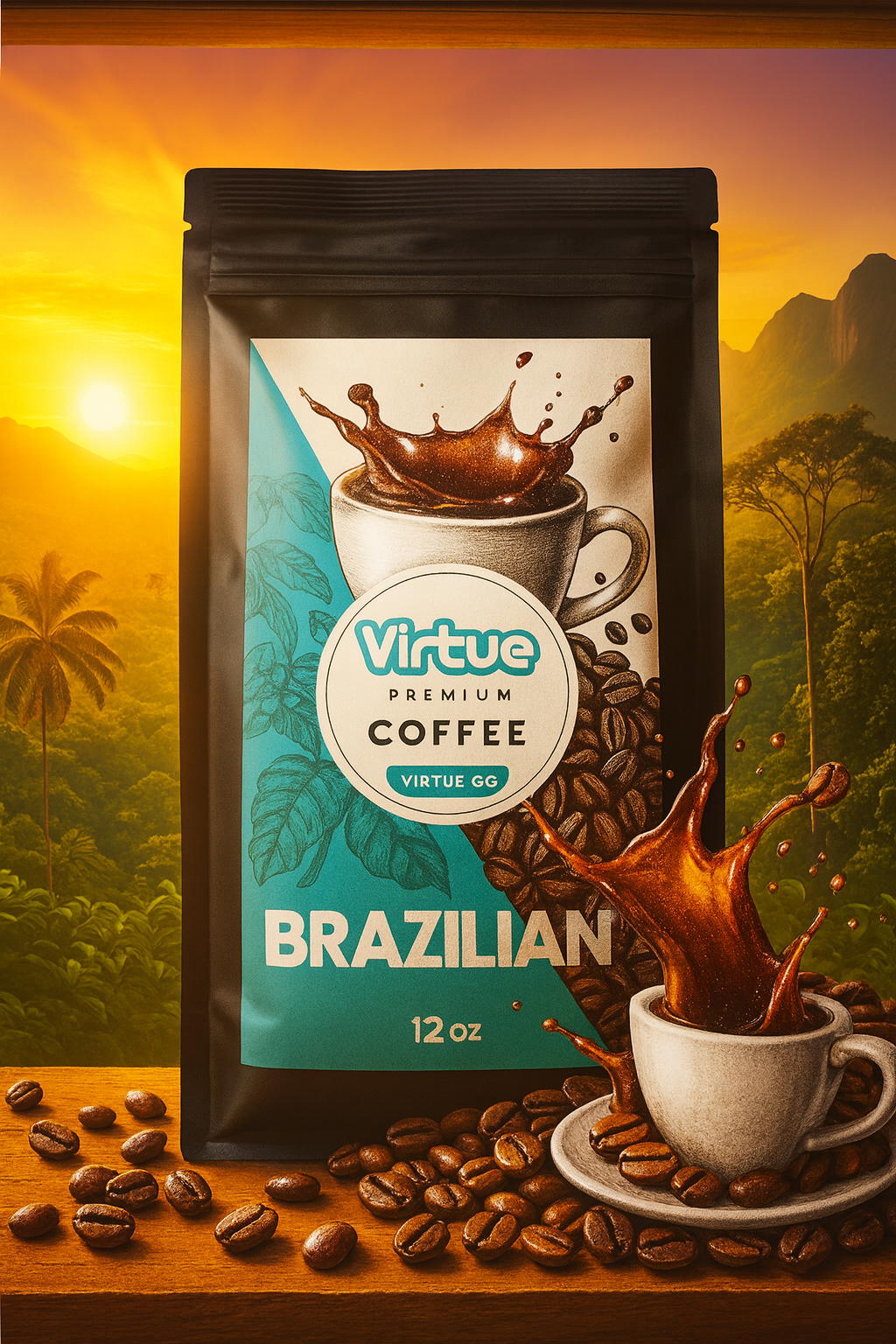 Dark Roast Coffee – 16oz | Bold, Small Batch, Expertly Roasted