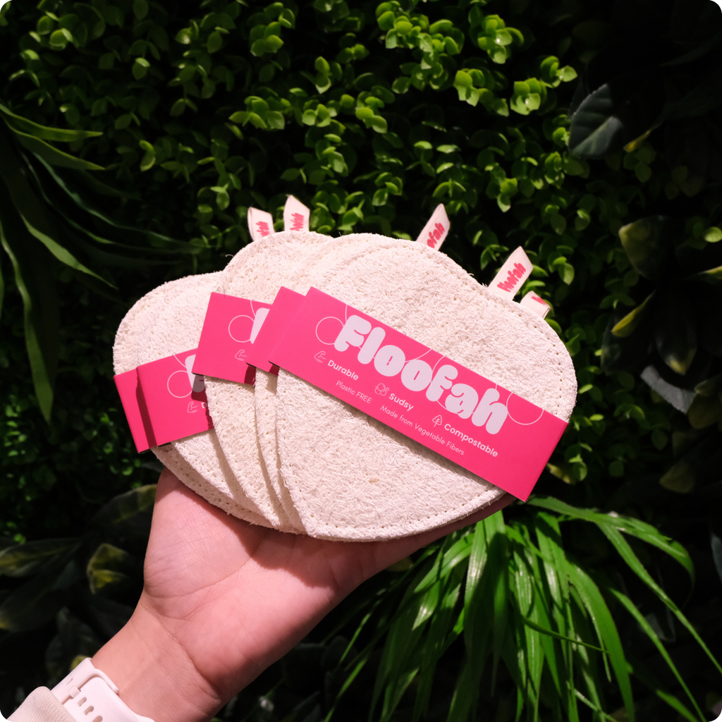 Floofah Exfoliating Shower Loofah - Oval