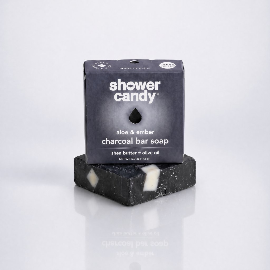 Aloe & Charcoal Body Wash Bar | Shower Candy