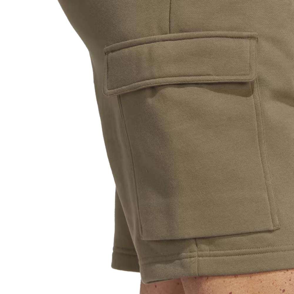 adidas Men's Essentials Cargo Shorts - Olive Strata