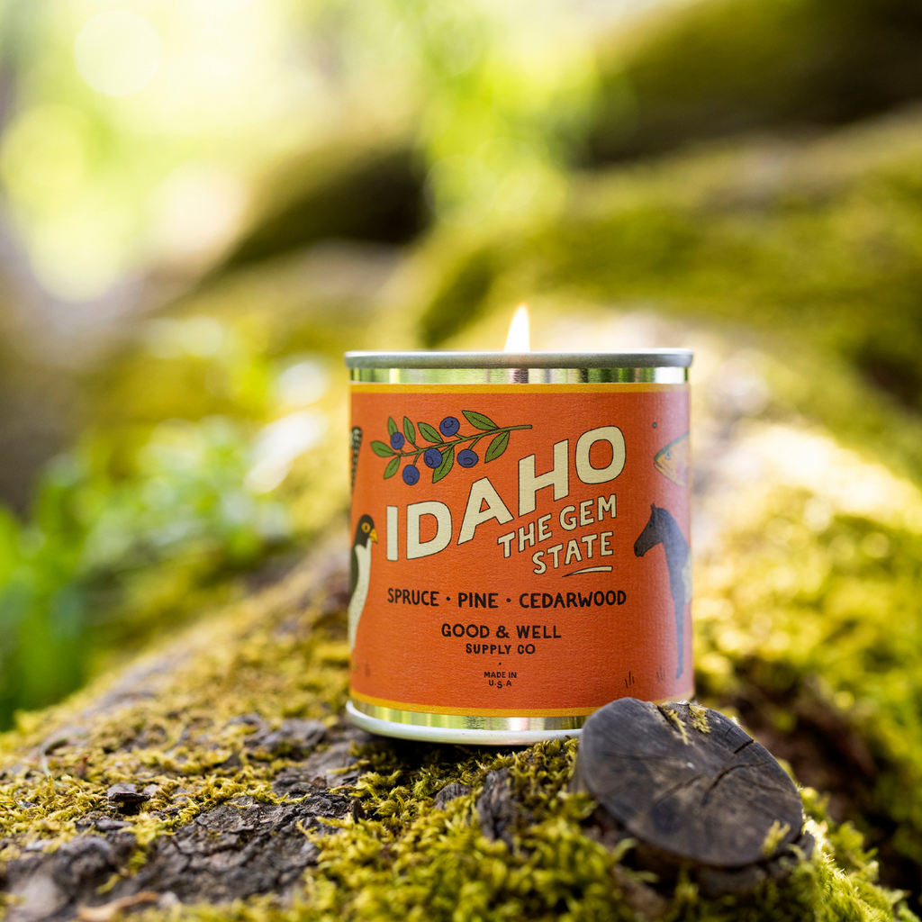 Idaho State Candle