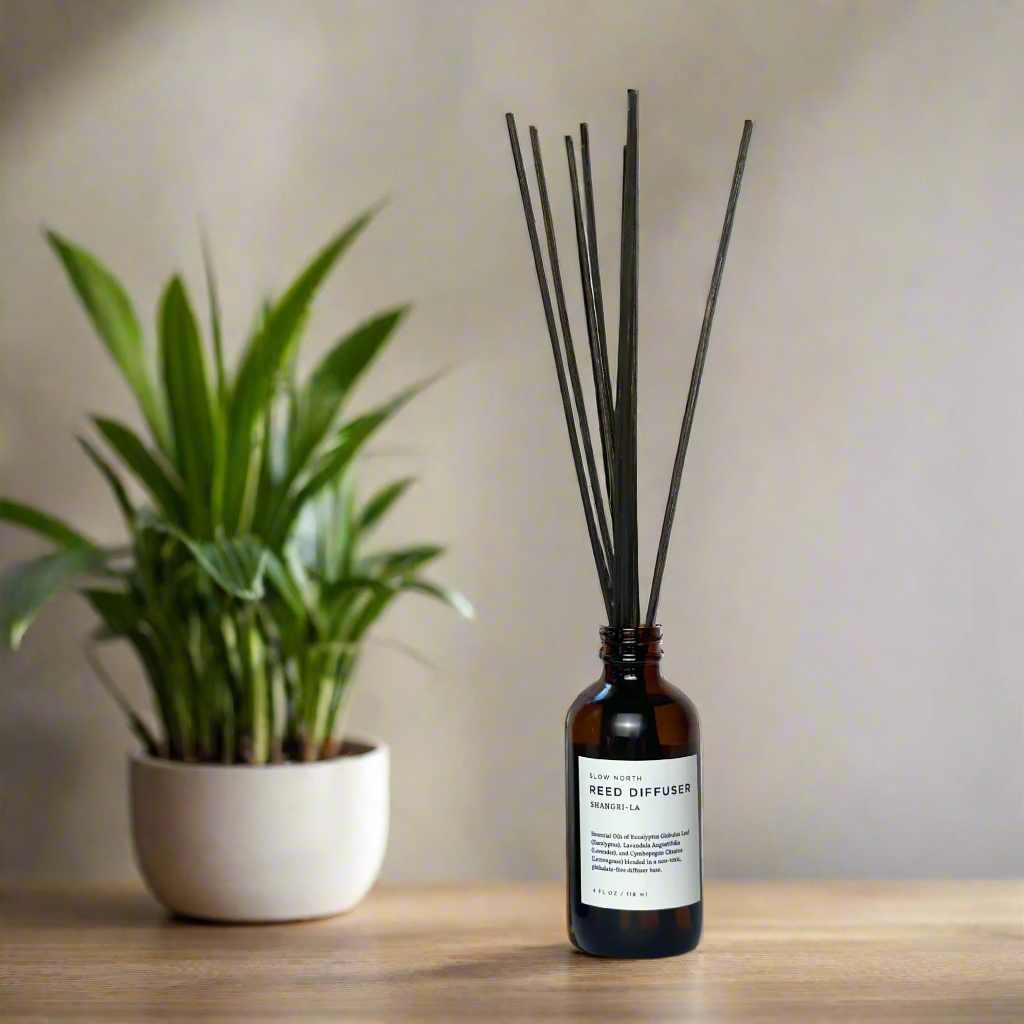 Shangri-La - Reed Diffuser (Eucalyptus + Lavender + Lemongrass)
