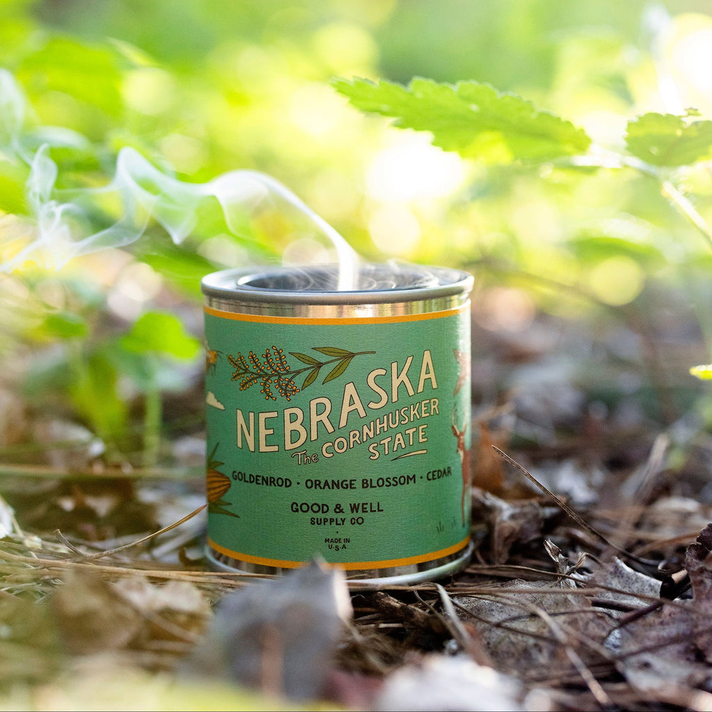 Nebraska State Candle