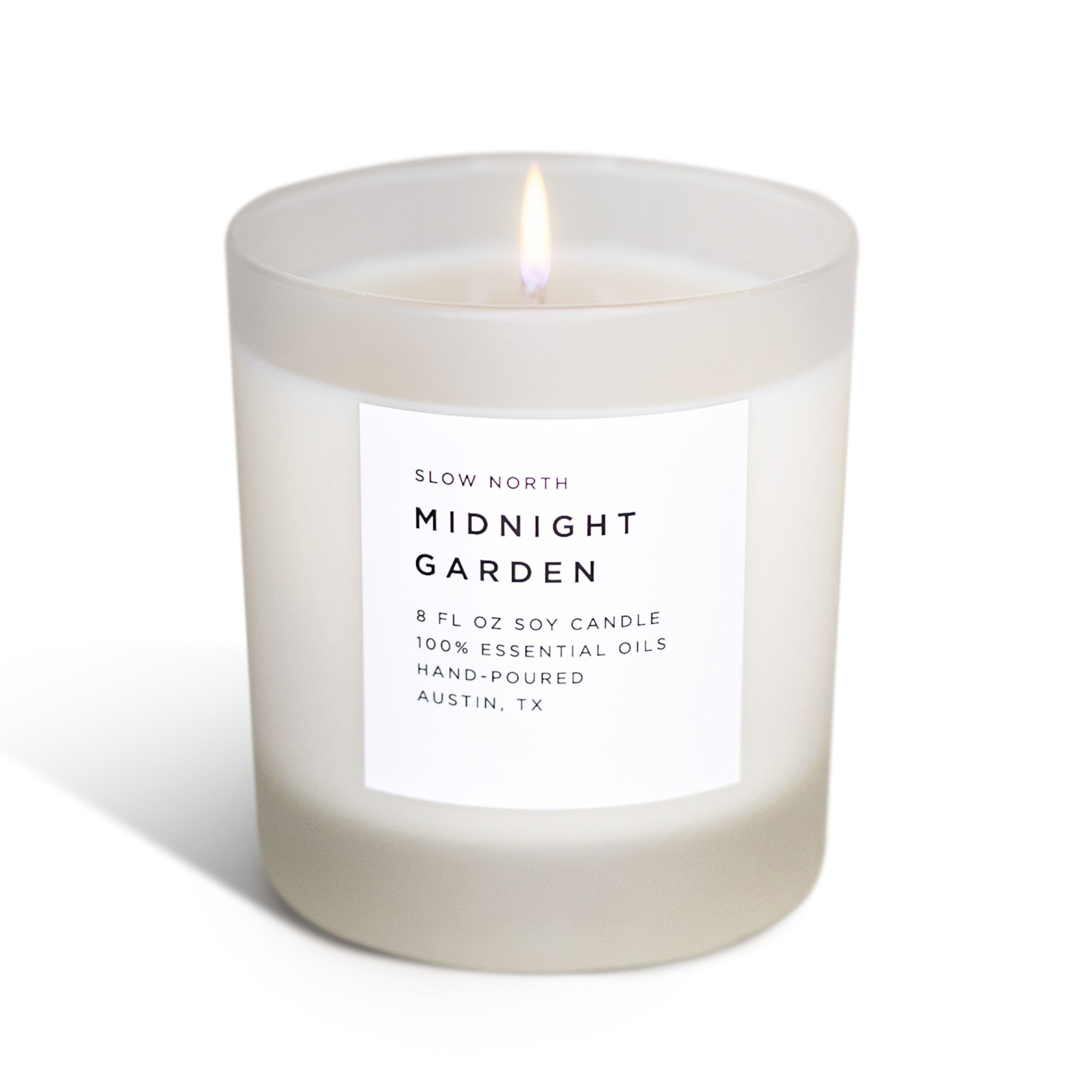 Midnight Garden - Signature Soy Candle – Lavender, Rosemary & Geranium
