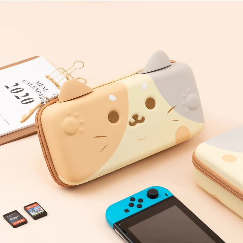 Kawaii Neko Buddy Switch Case NS/OLED