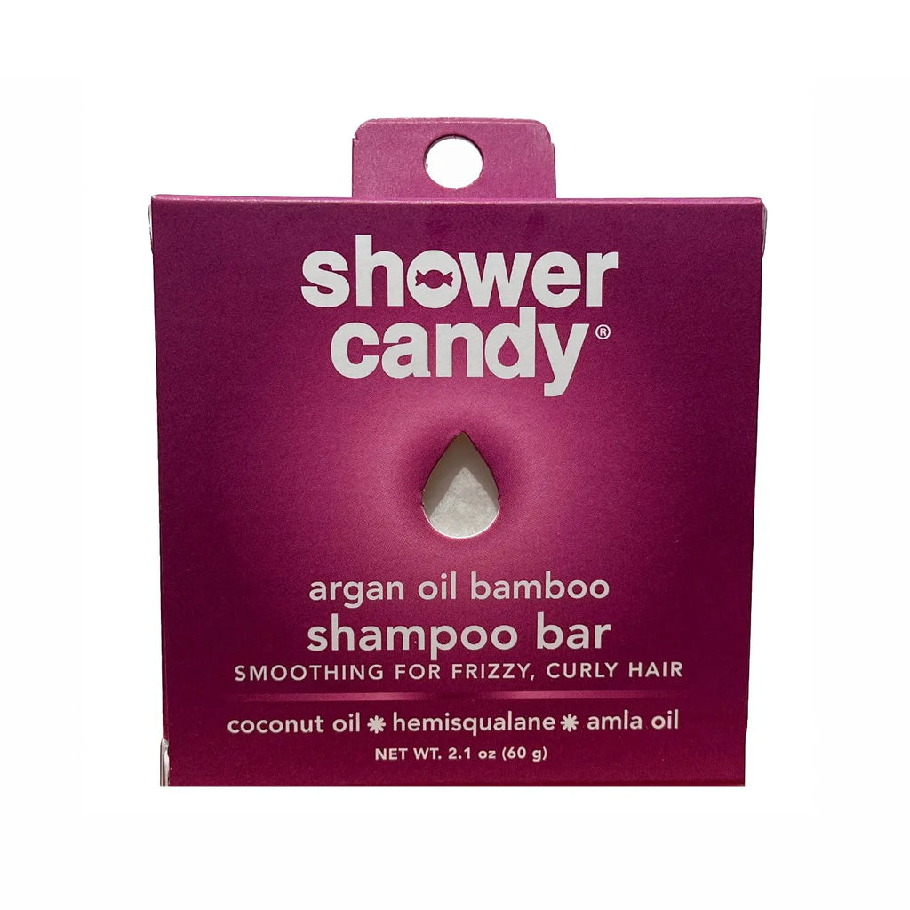 Argan Oil Bamboo Shampoo Bar for Curly Hair | Shower Candy