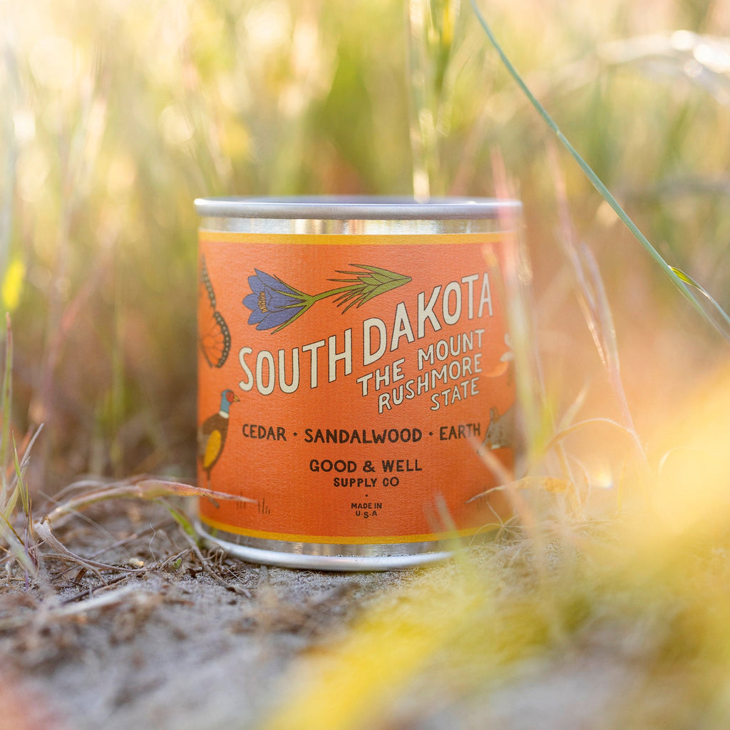 South Dakota State Candle