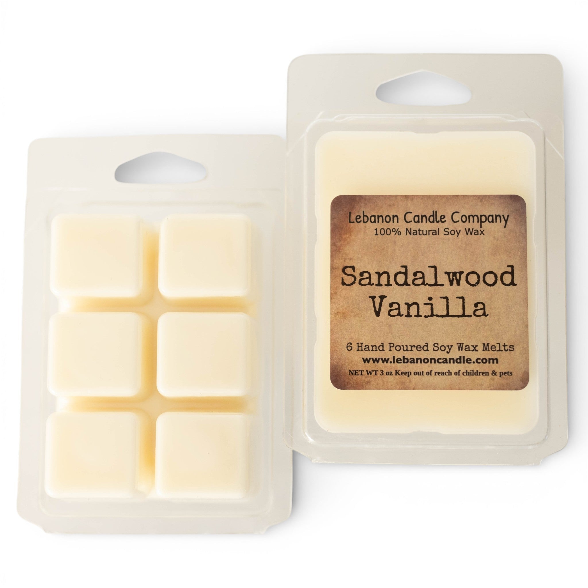 Sandalwood Vanilla Wax Melt