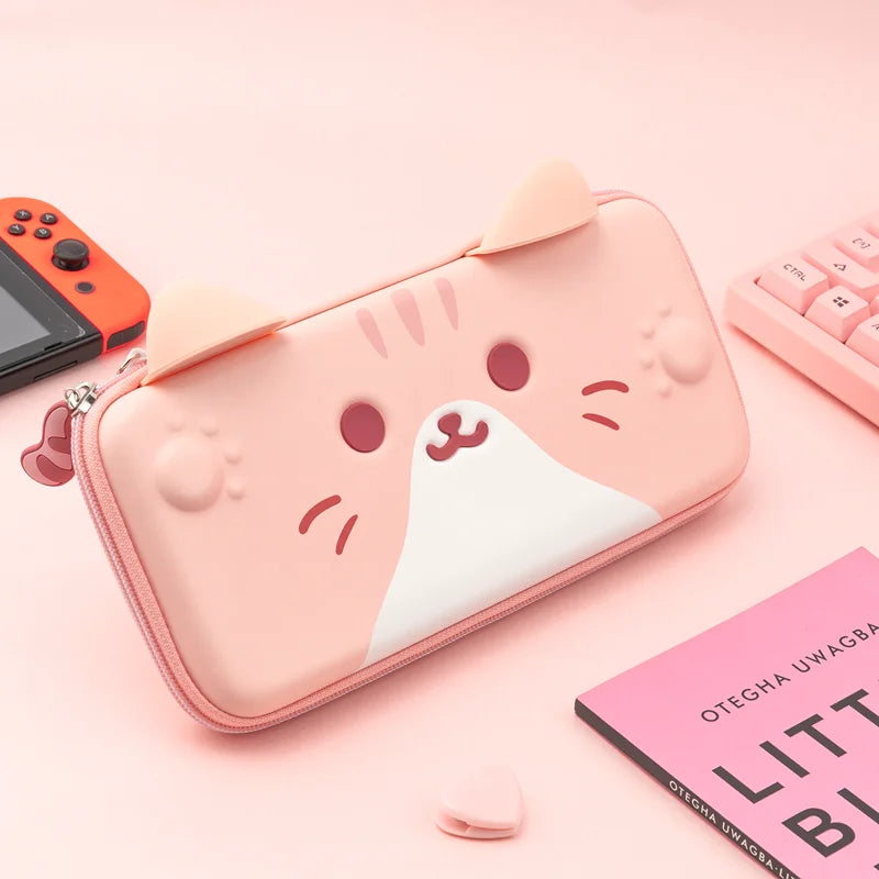 Kawaii Neko Buddy Switch Case NS/OLED