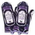 Set of 2 "Witch, I AM The Secret Ingredient" Oven Mitt | Pot Holders Hanging Oven Gloves Set