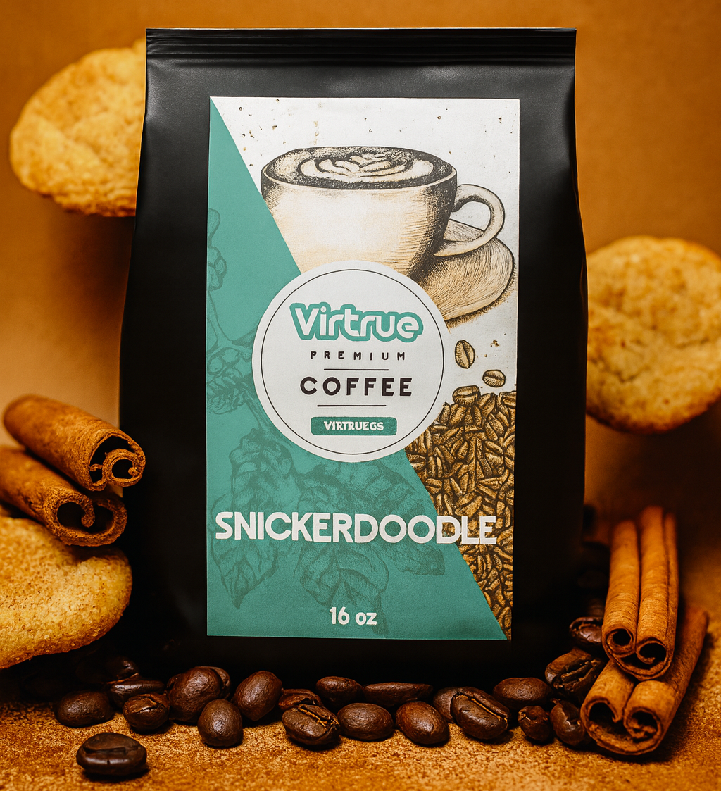 Snickerdoodle Flavored Coffee – 16oz | Virtrue Premium
