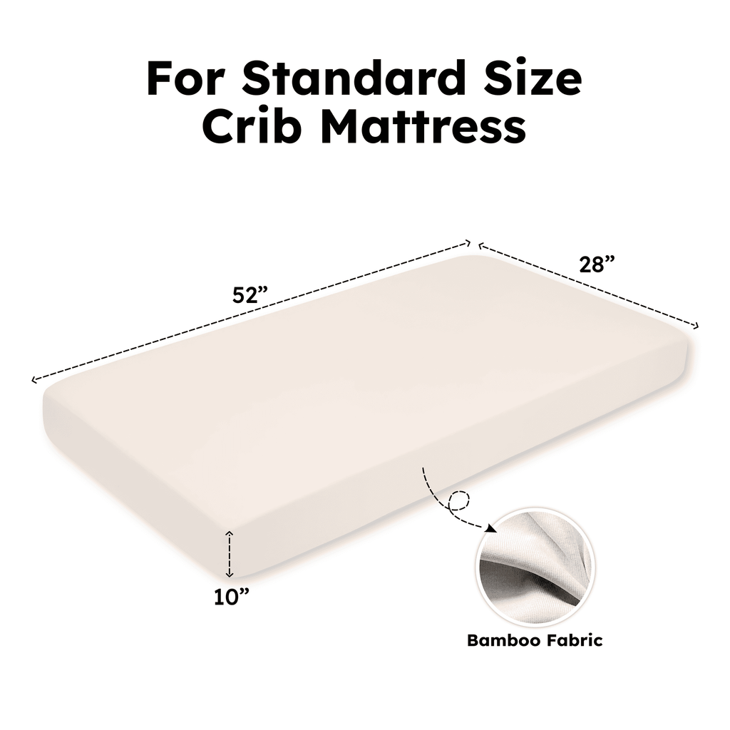Bamboo Crib Sheet in Mary Rose