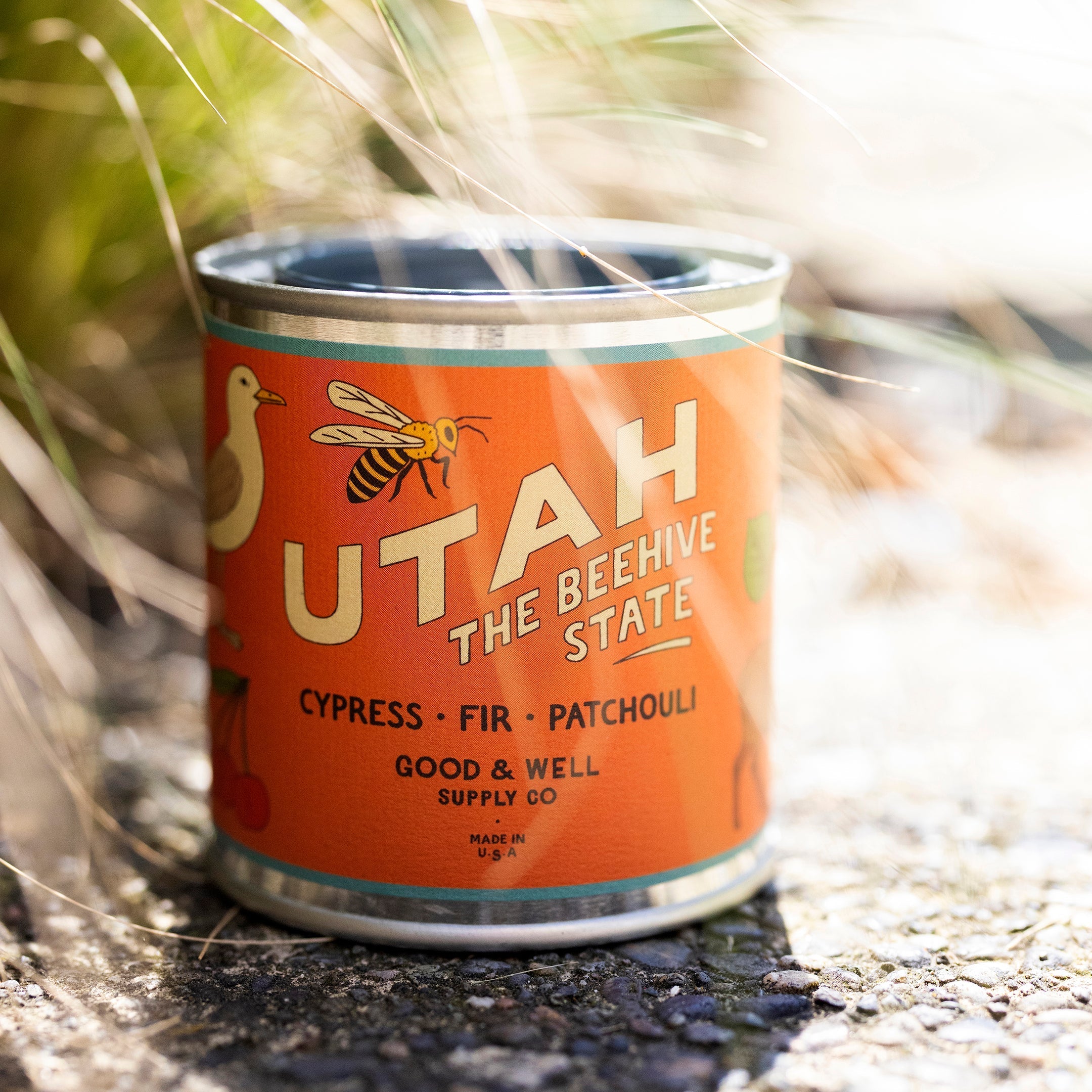 Utah State Candle