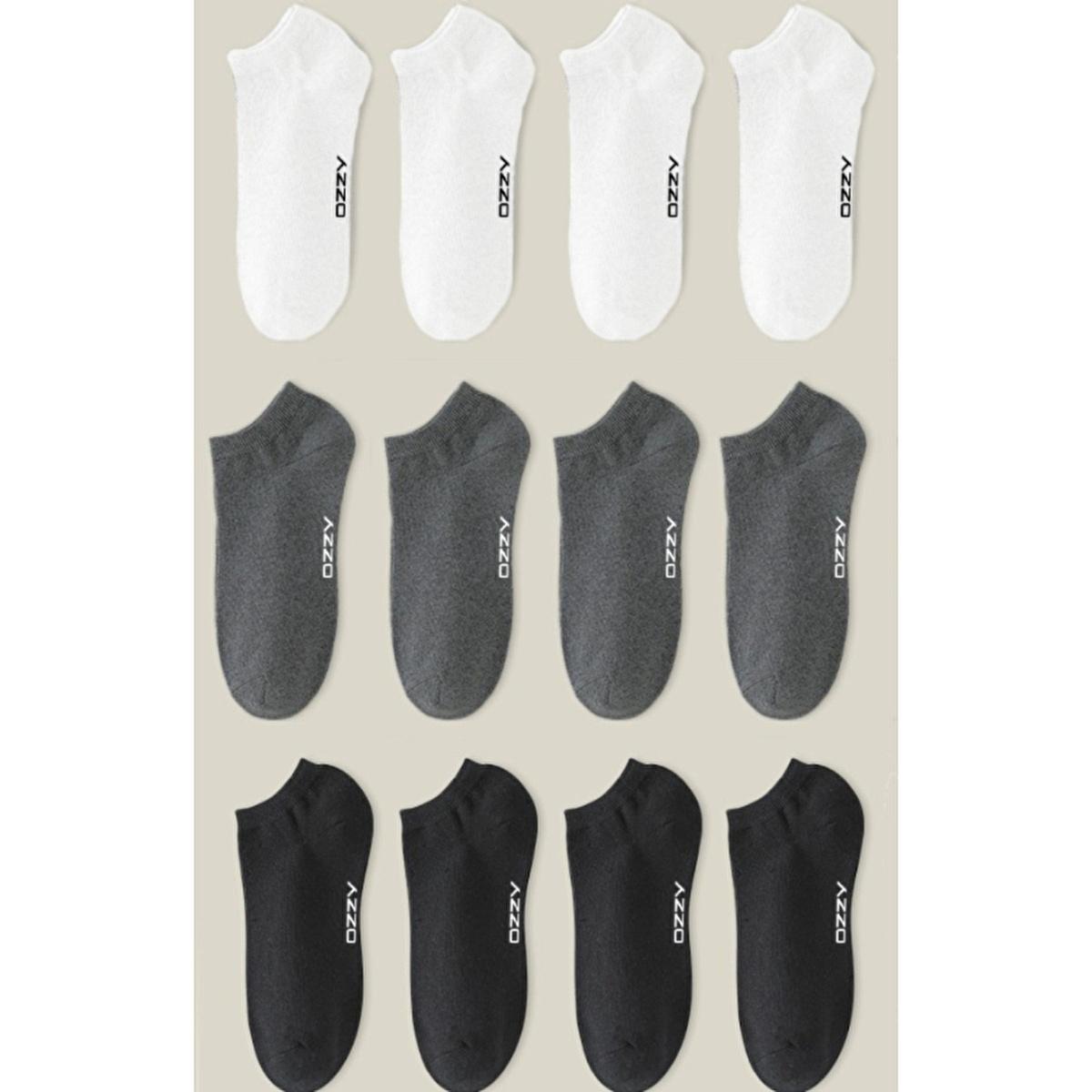 Ozzy Socks Men's Seamless Socks 12-Pack - Comfortable, Breathable, and Durable Cotton Blend for Everyday Wear