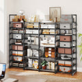 Stackable Shoe Rack Bookshelf Storage Shelf Freestanding Organizer for Entryway