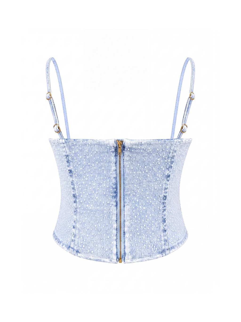Rain On Me Corset - Medium Wash