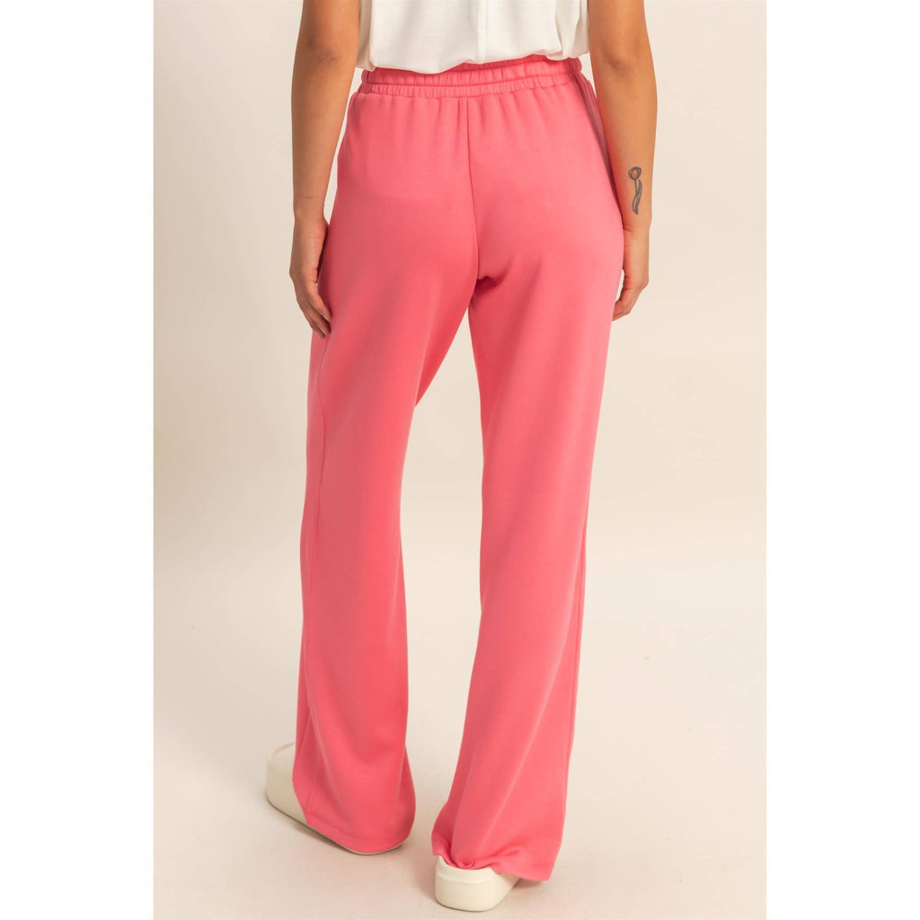Azure Wide-Leg Pants