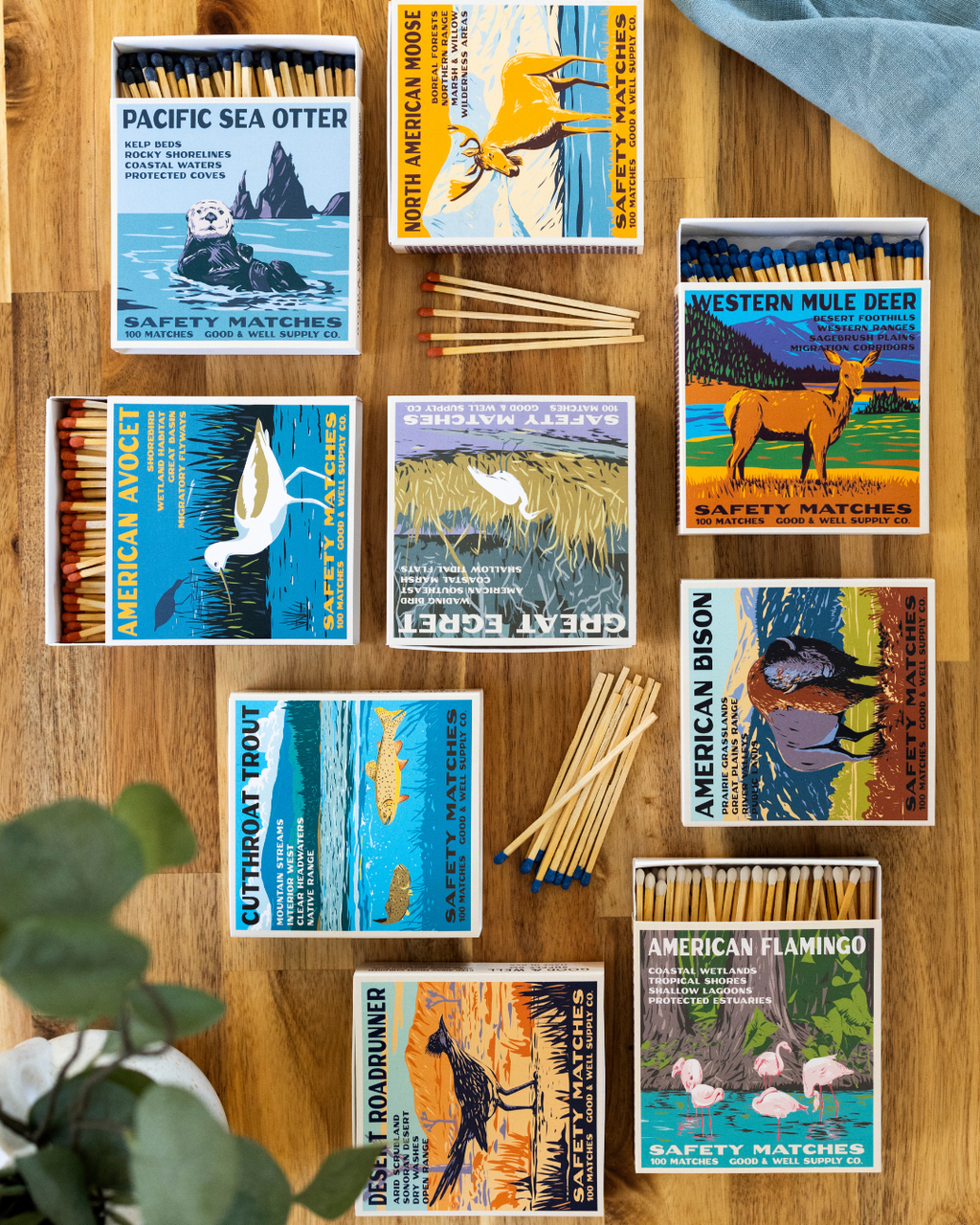 Pacific Sea Otter Cabin Matches