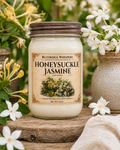 Honeysuckle & Jasmine | Hand-Poured Garden Morning Candle
