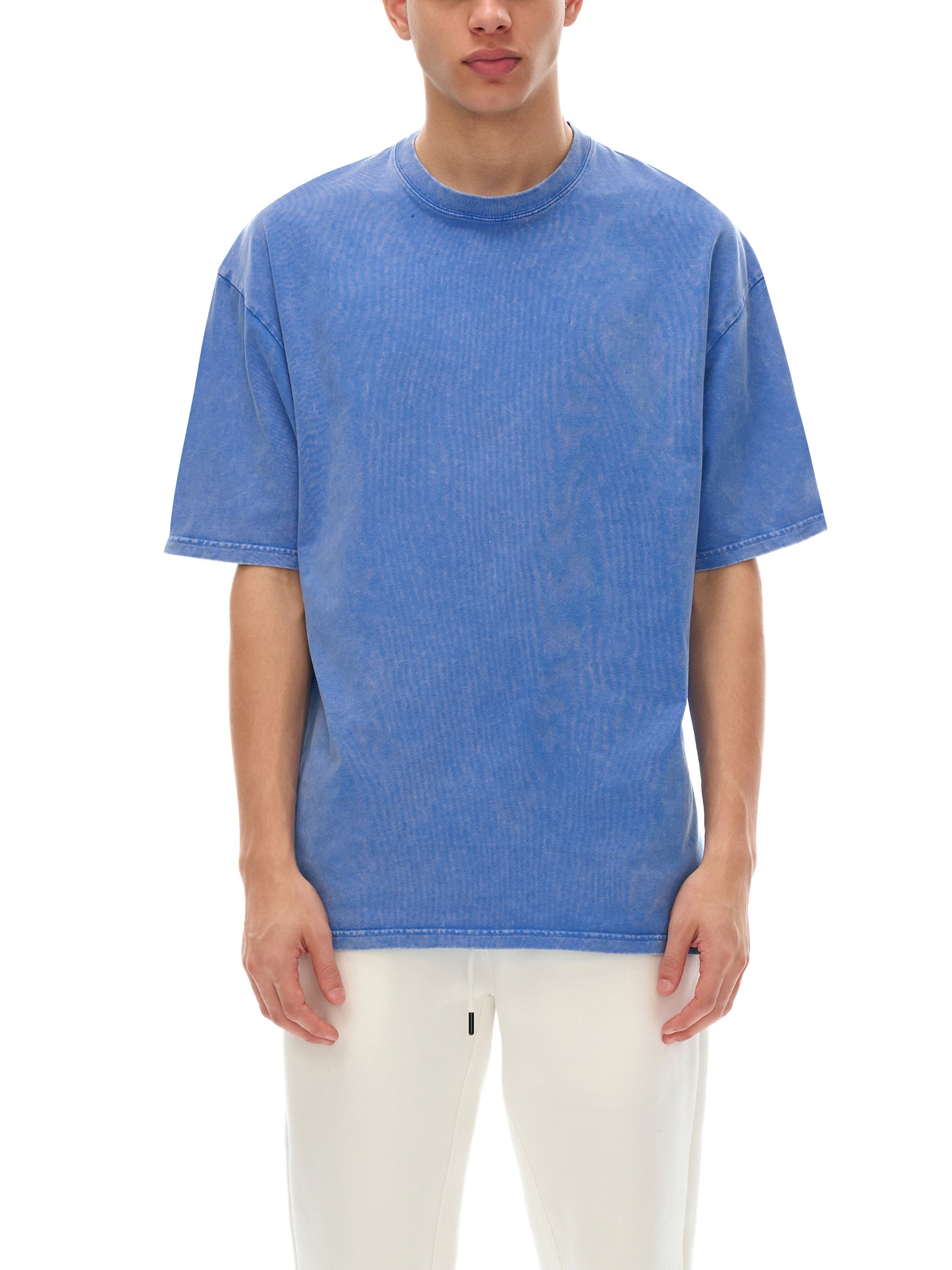 The Fall Off - Snow Washed Oversized Cotton T-Shirt