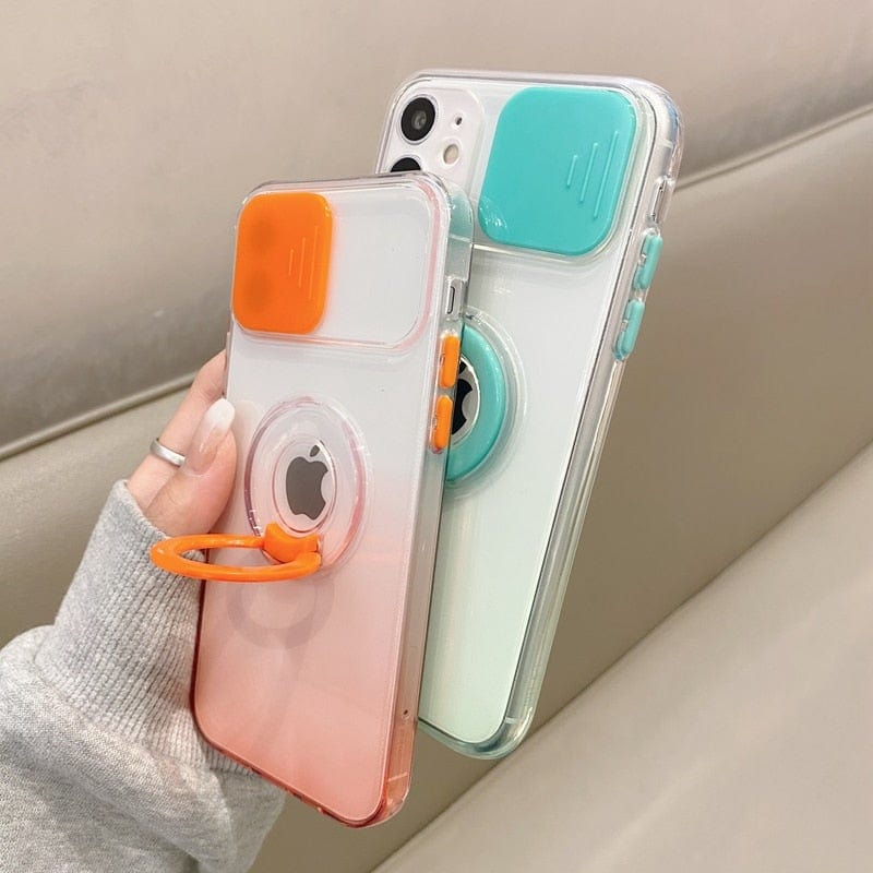 Gradient Camera Protection iPhone Case