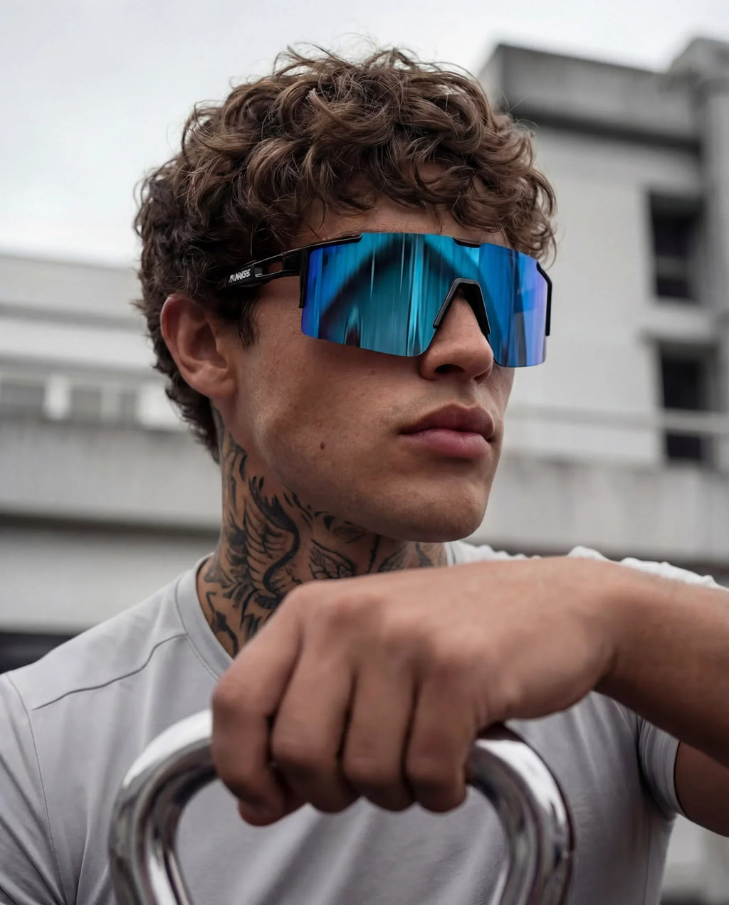 Ice Blue Polarized Running Sunglasses - UV400 for Men & Women | X365