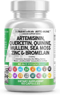 8-in-1 Herbal Cleanse & Immune Support Complex | Artemisinin, Quercetin, Sea Moss, Wormwood & More – 60 Capsules