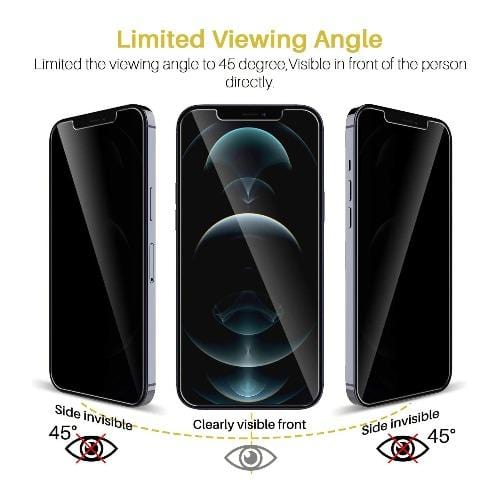 ZeroDamage Privacy Screen Protector (2-Pack) - iPhone 12 mini