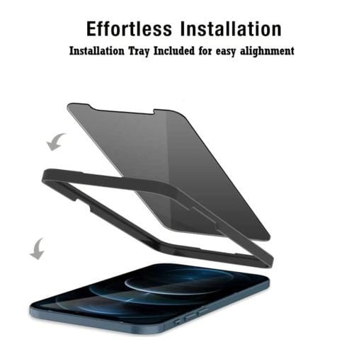 ZeroDamage Privacy Screen Protector (2-Pack) - iPhone 12 mini