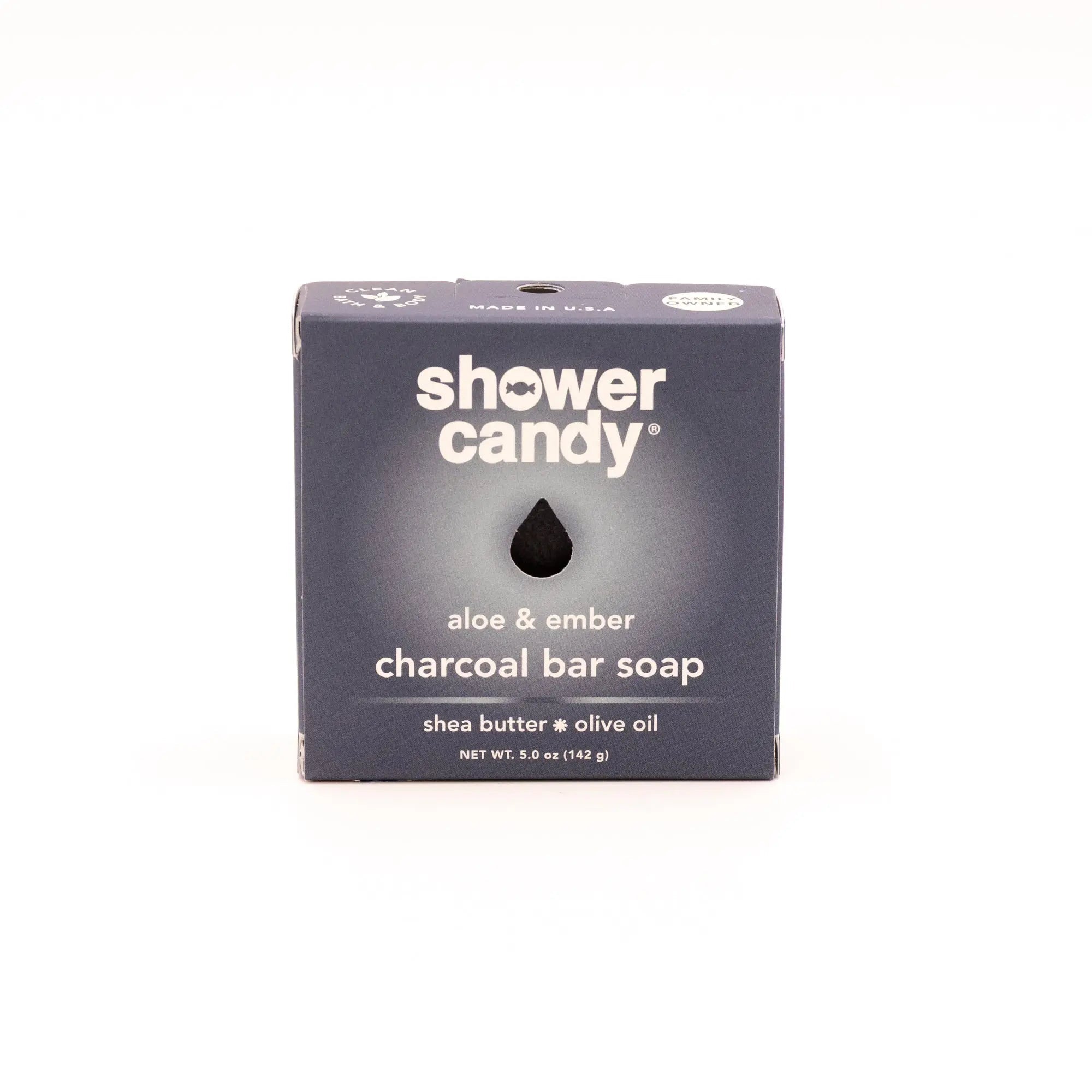 Aloe & Charcoal Body Wash Bar | Shower Candy