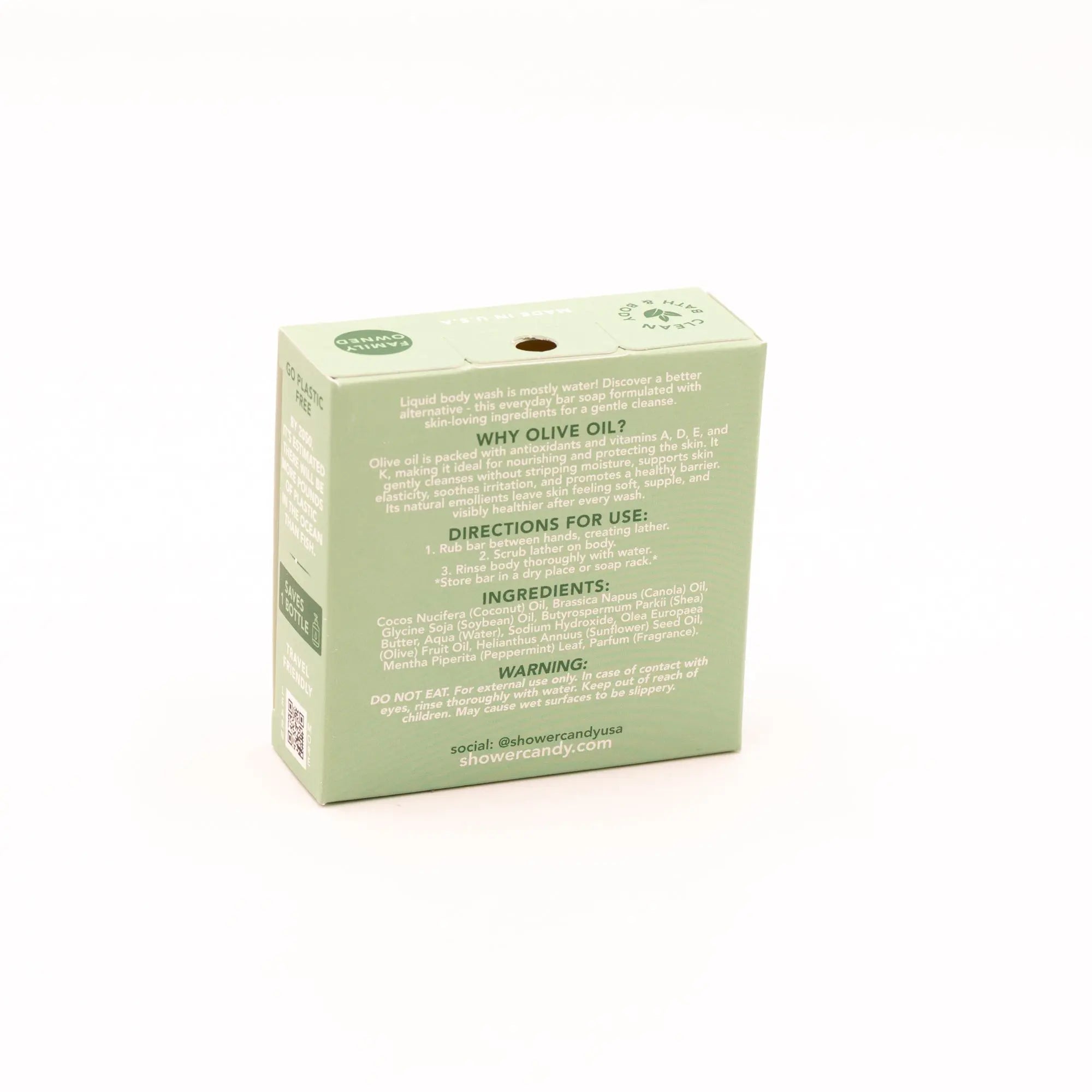 Eucalyptus Fields Olive Oil Bar Soap | Shower Candy